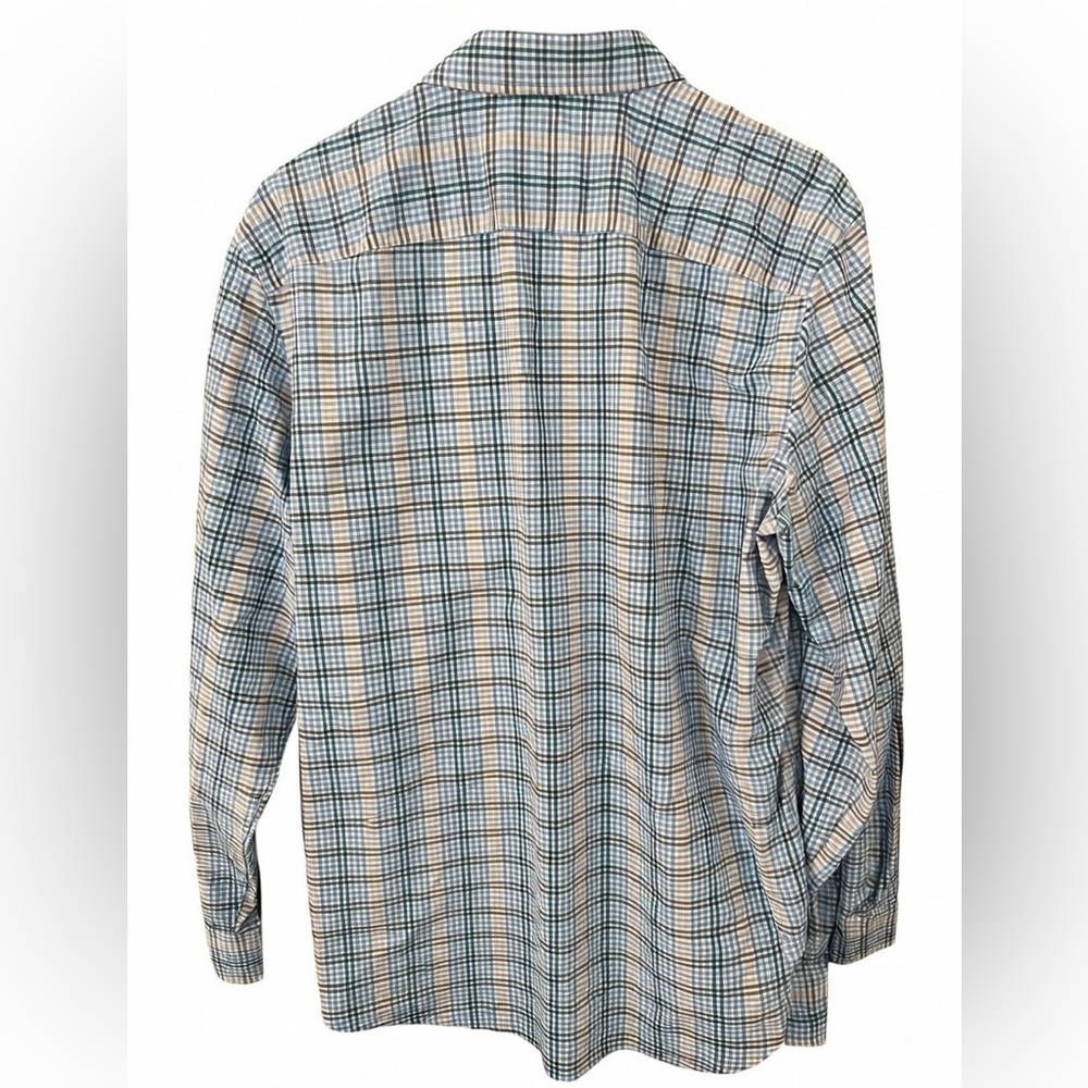 UNTUCKit Men's Scansano Gingham Button Down Performance Shirt Large Like New - Picture 3 of 9